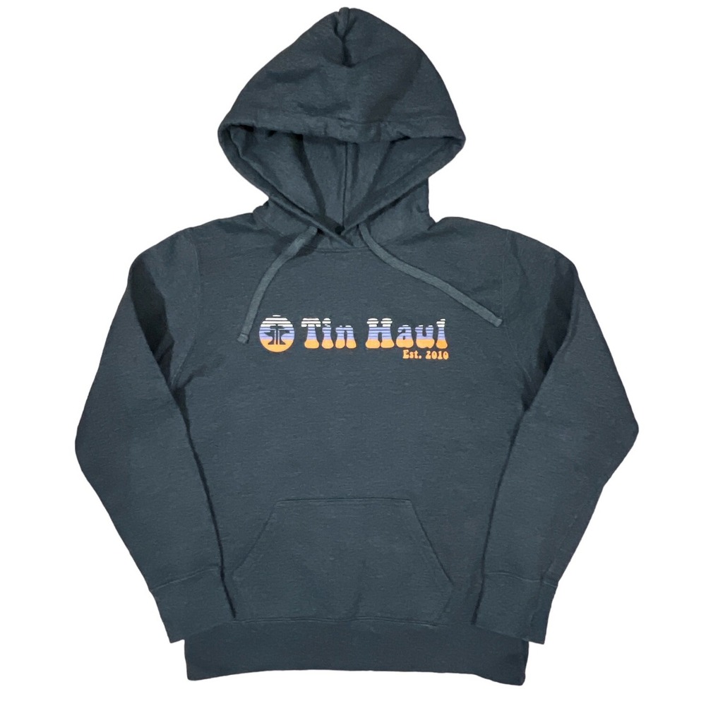Tin Haul hoodie Heather Grey Polyester women's Medium